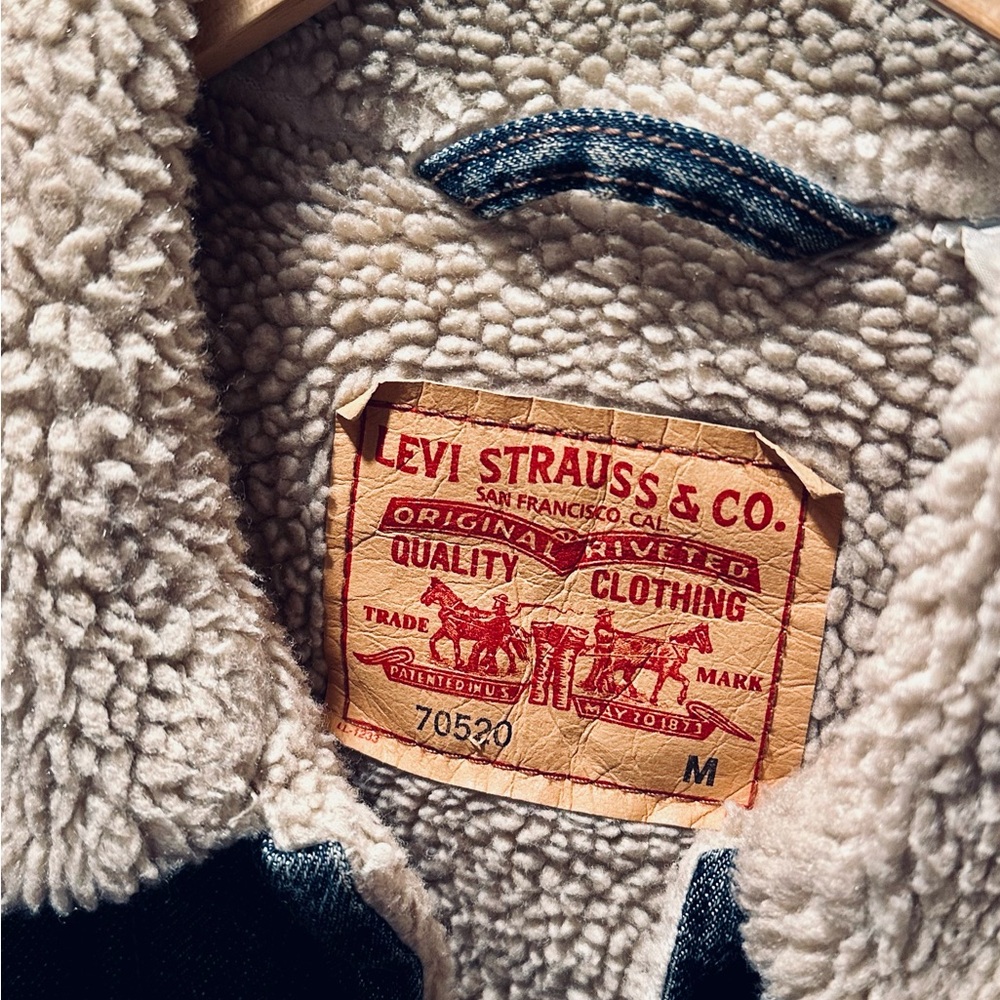 Levi Sherpa Denim Jacket